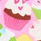 Cupcake Cotton Fabric by Loops & Threads®
